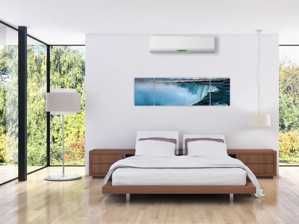 Obraz wodospadów (170x50 cm)