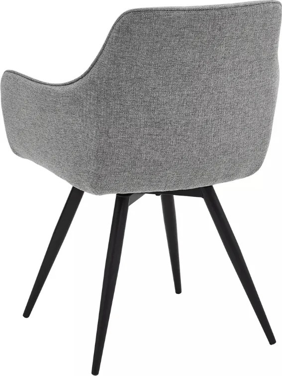 Szare krzesło do kuchni BALLO BREGO