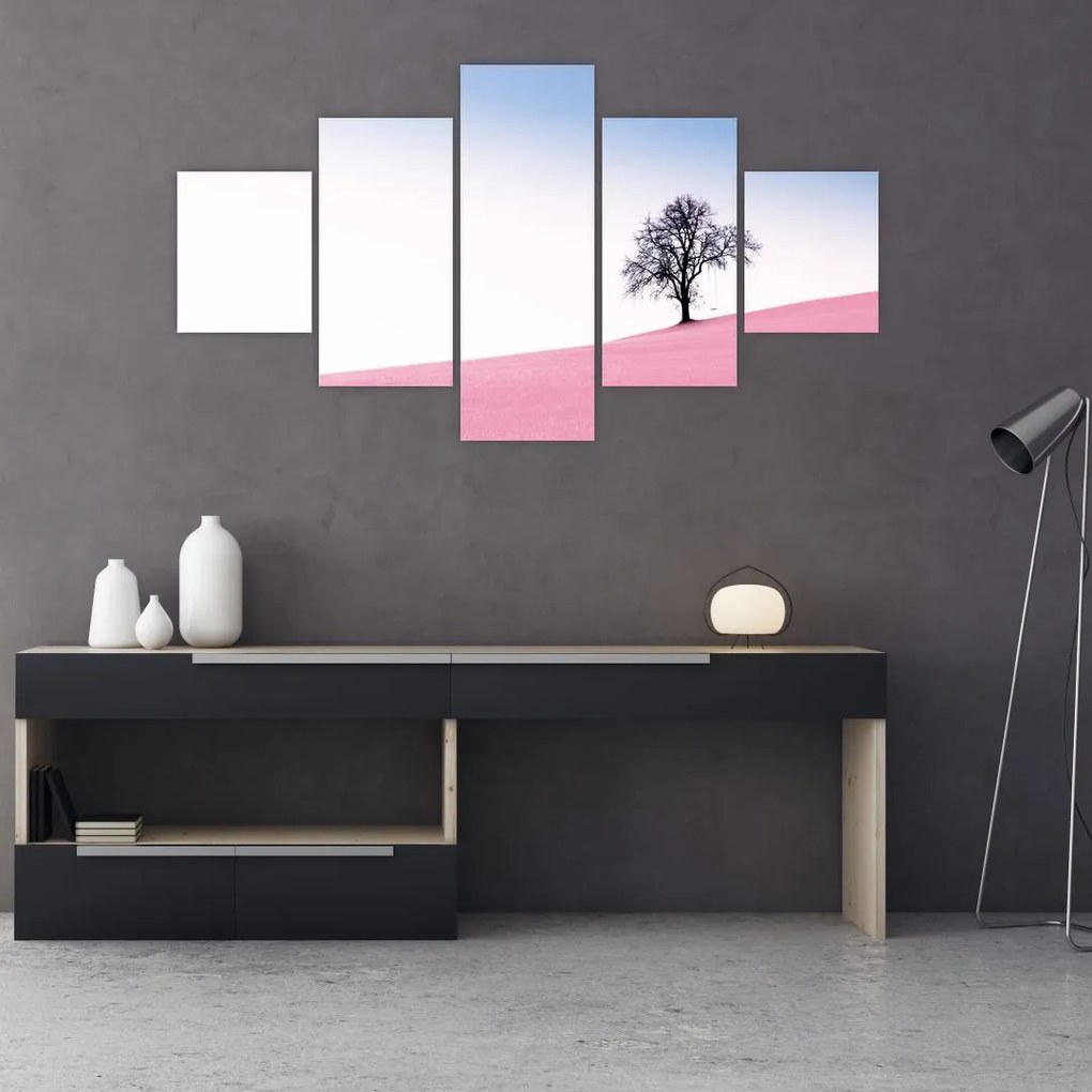 Obraz - Różowy sen (125x70 cm)