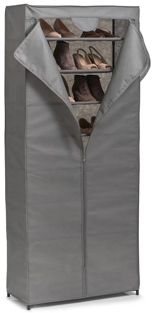Tekstylna szafka na buty, 66 x 30 x 156 cm