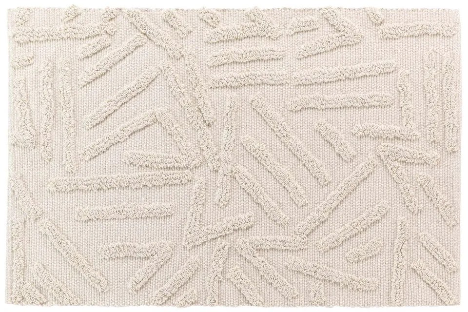 Kremowy dywan odpowiedni do prania 60x90 cm Athena – douceur d'intérieur