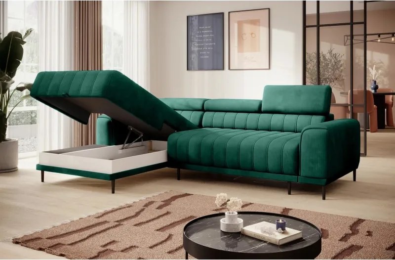 Narożnik CALDO S/MINI z funkcją spania WERSAL