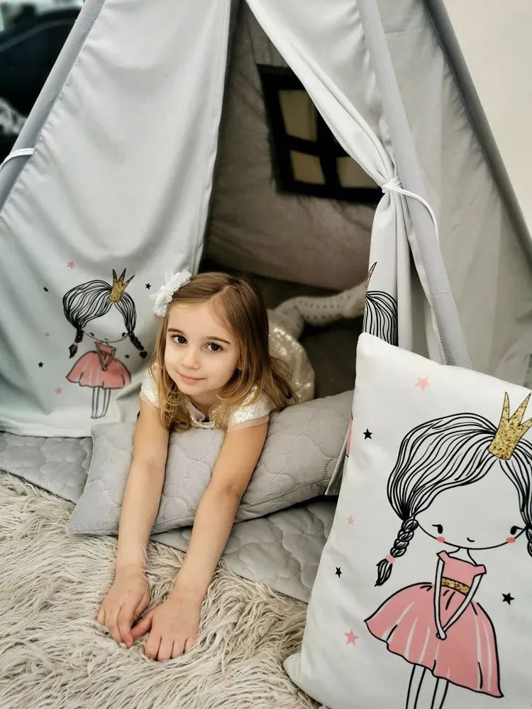 Szare tipi dla dziecka Alwa Glovix 4X