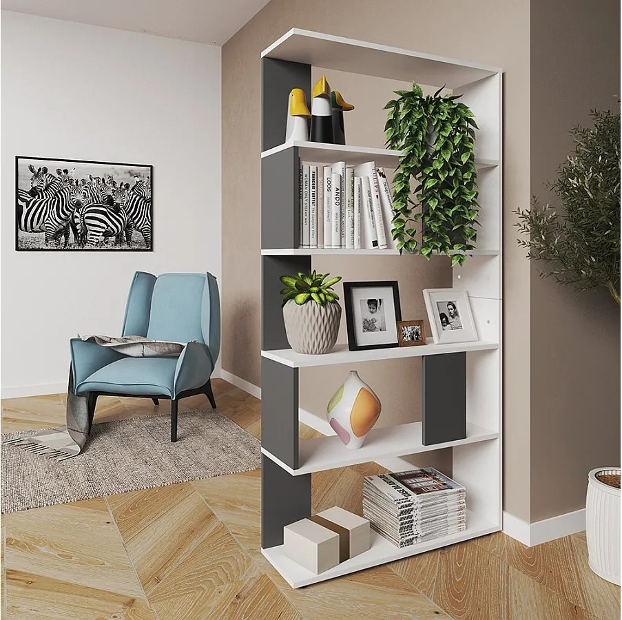 Dzielnik pokoju antracyt 80x23.6x162.6