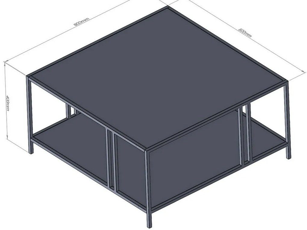 Stolik konferencyjny Uranus Black