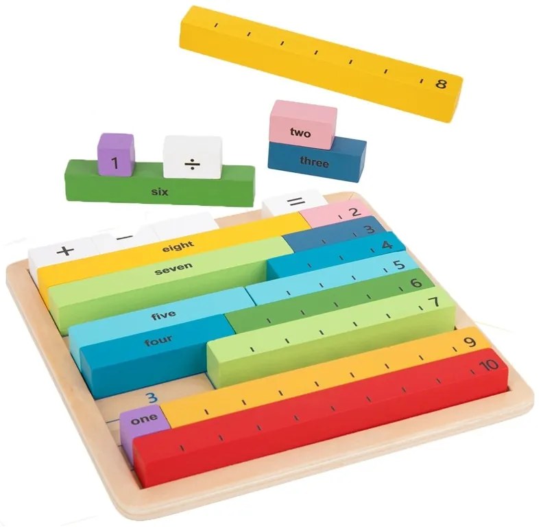 Tooky toy drewniana tablica matematyczna nauka liczenia liczydło