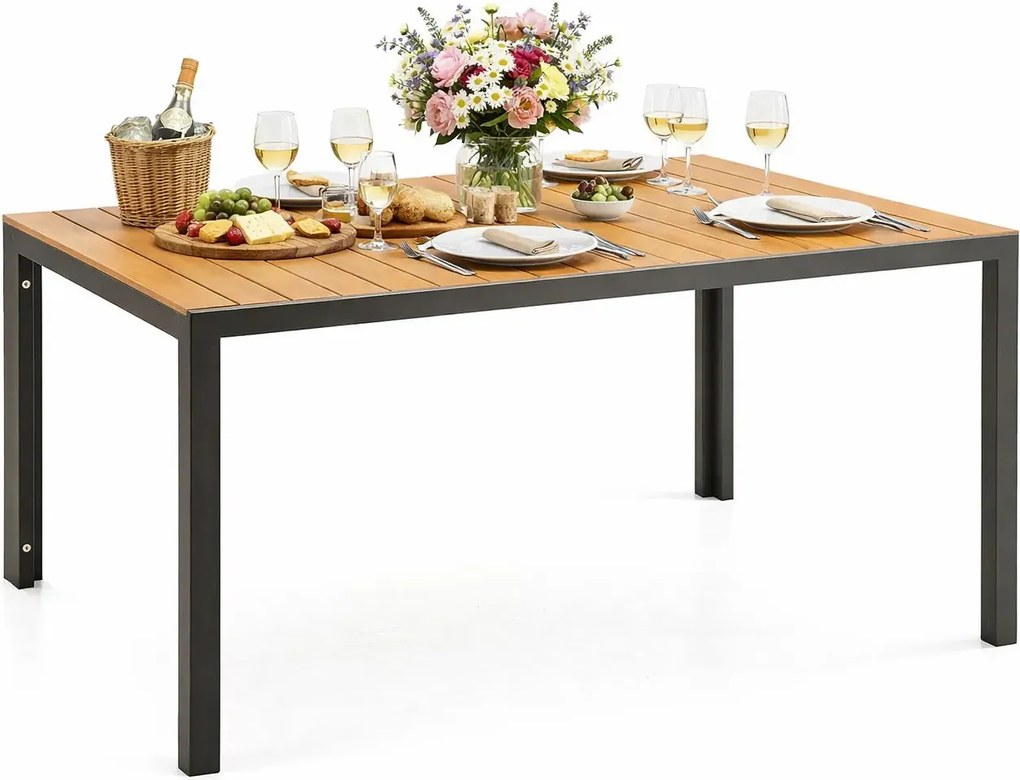 Prostokątny stół ogrodowy B8-Z82