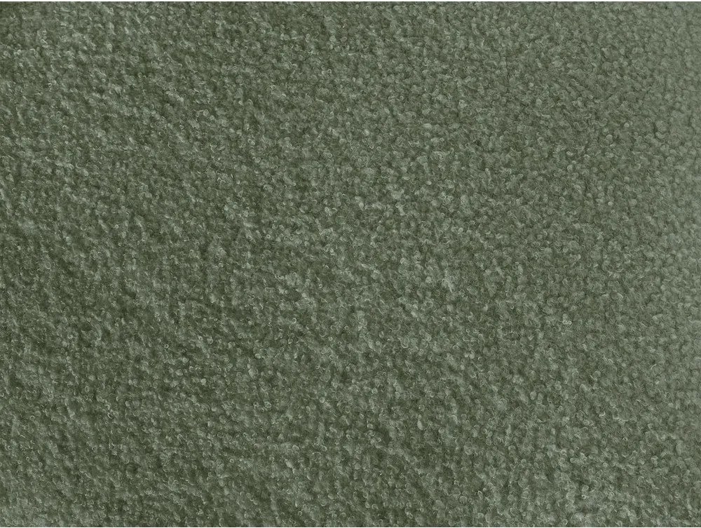 Zielona sofa z materiału bouclé 193 cm Elina – Bobochic Paris