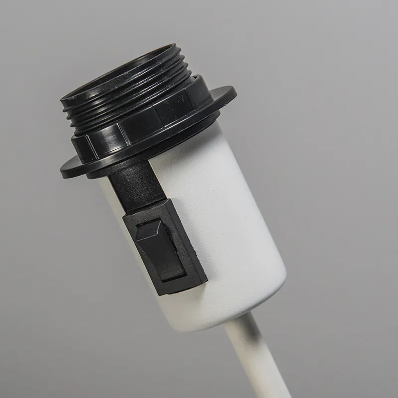 Lampa stołowa biała regulowana - Parte Nowoczesny Oswietlenie wewnetrzne