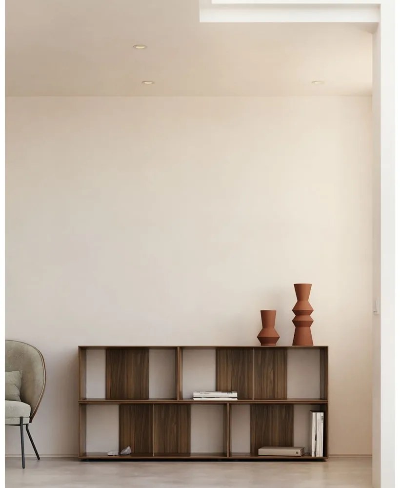 Modułowy system półek w dekorze dębu 4 szt. 168x76 cm Litto – Kave Home