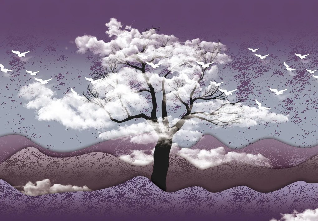 Fototapeta - Magiczne drzewo (196x136 cm)