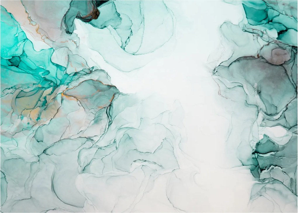 Obraz - Atramentowa abstraakcja 2 (70x50 cm)