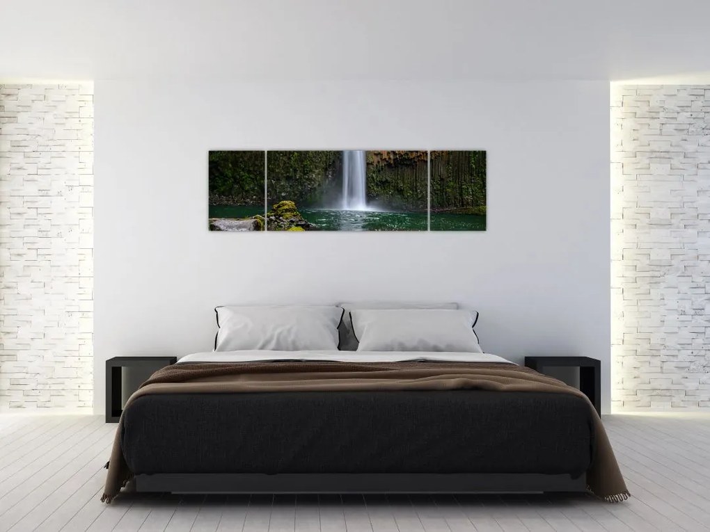 Obraz wodospadów (170x50 cm)