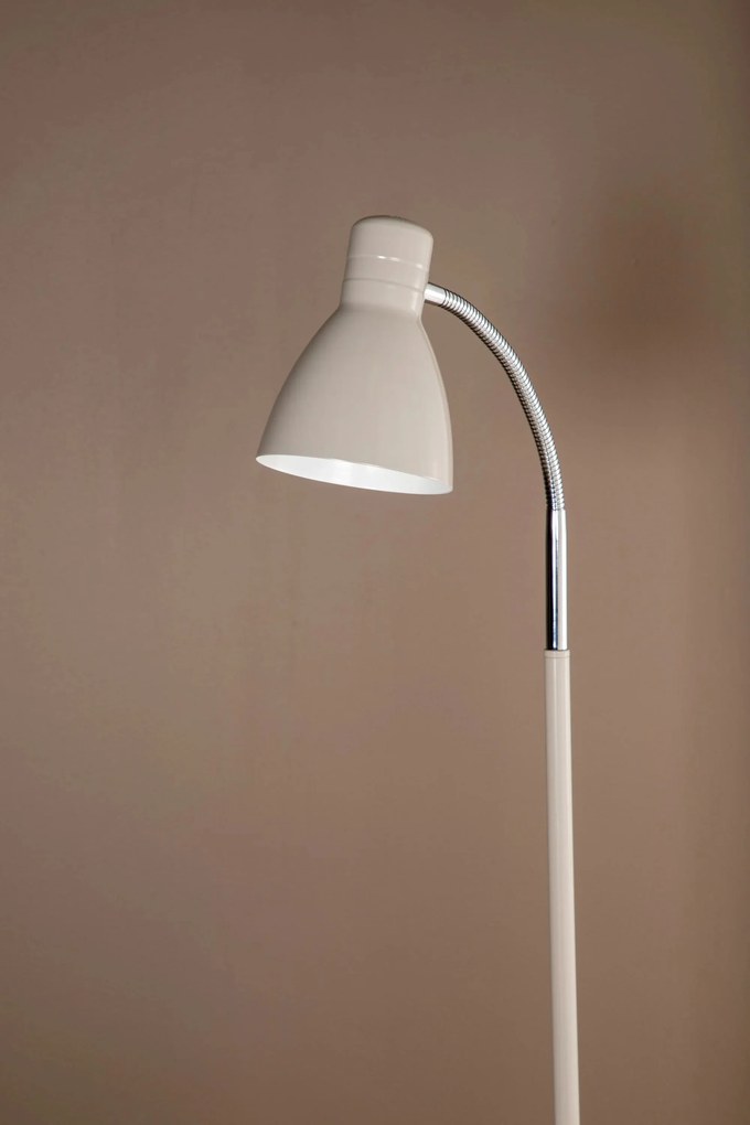 Beżowa lampa stojąca LINA, 150 cm