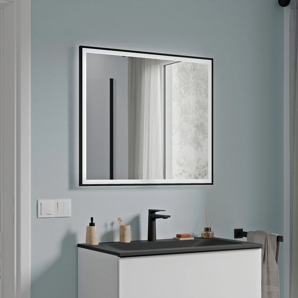 Lustro łazienkowe VARO FRAME prostokątne