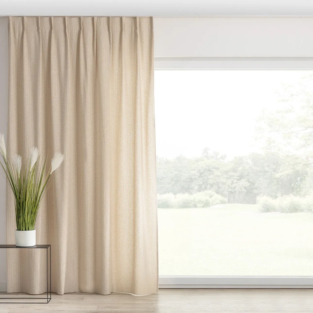 Zasłona na haczykach flex pojedynczych