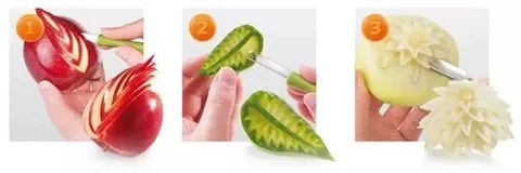 Tescoma Zestaw akcesoriów do carvingu PRESTO CARVING