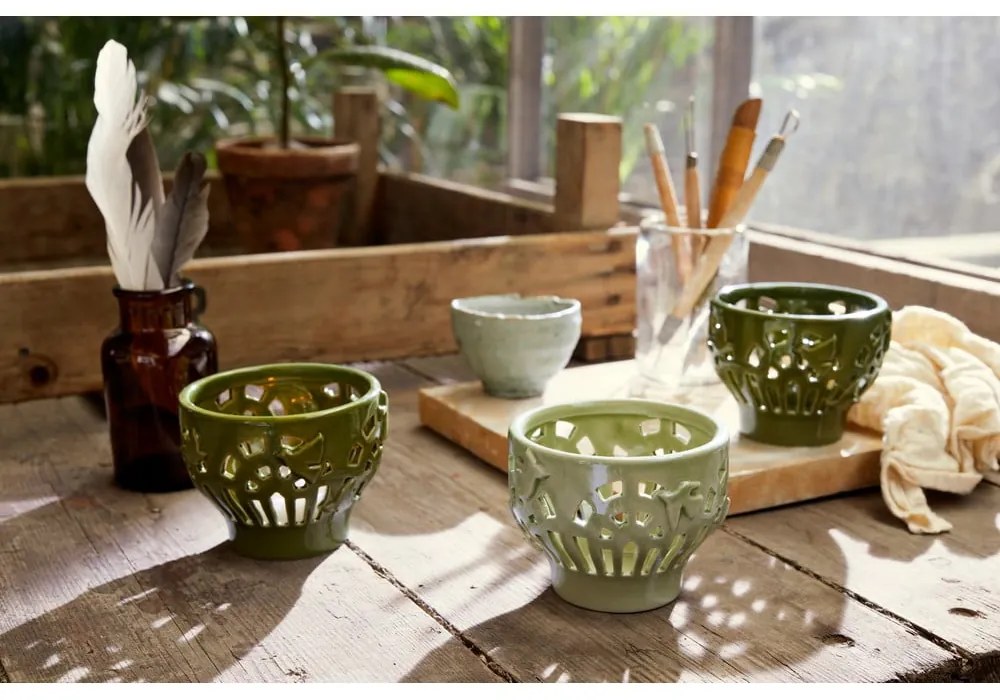 Ceramiczny świecznik Orangery – Kähler Design