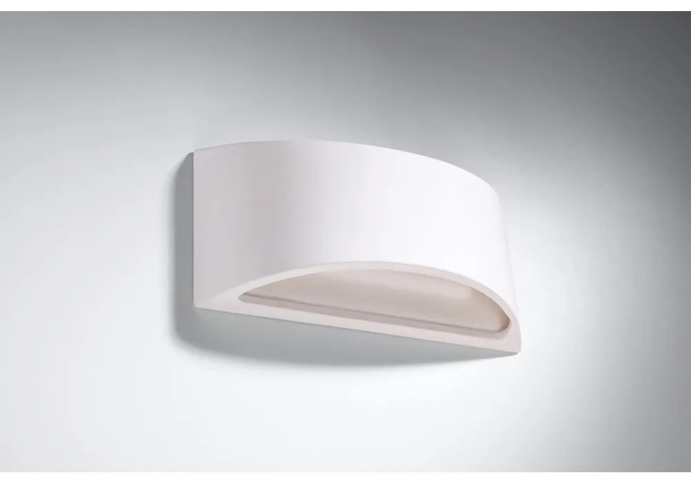 Biały kinkiet Sollux Farina