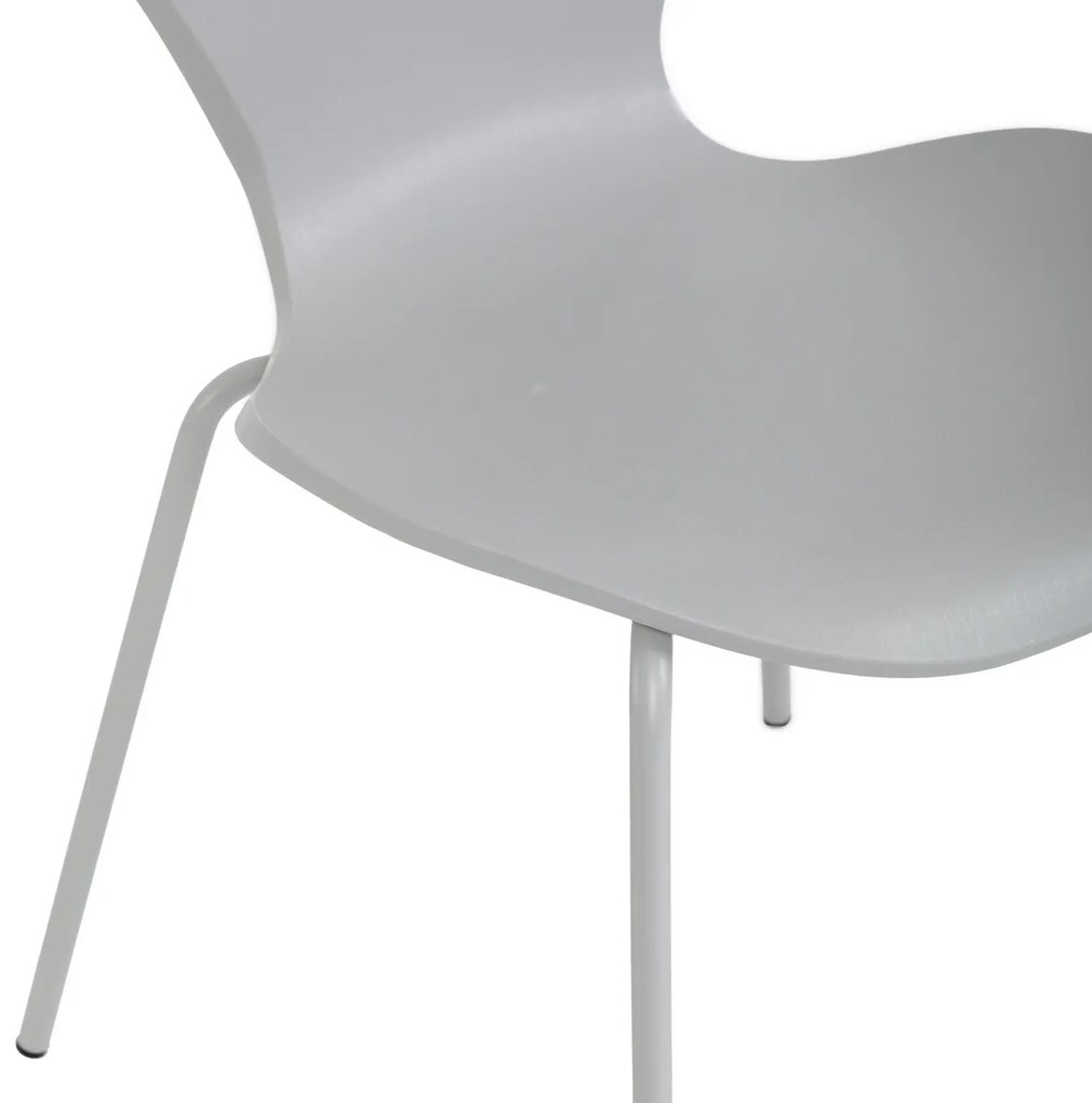 Zestaw krzeseł do jadalni CT-X7034 GREY, 4 szt.