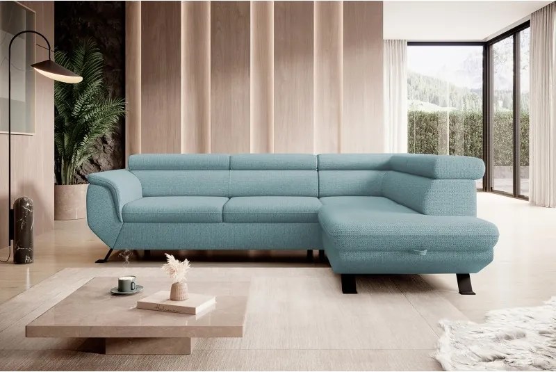 Narożnik RAVEN L z funkcją spania WERSAL