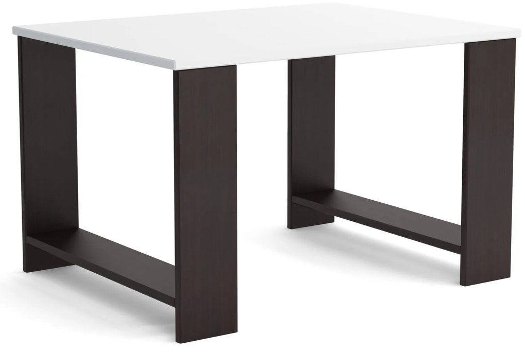 Stolik kawowy Ława Stół 65 cm MORI Wenge/Biały