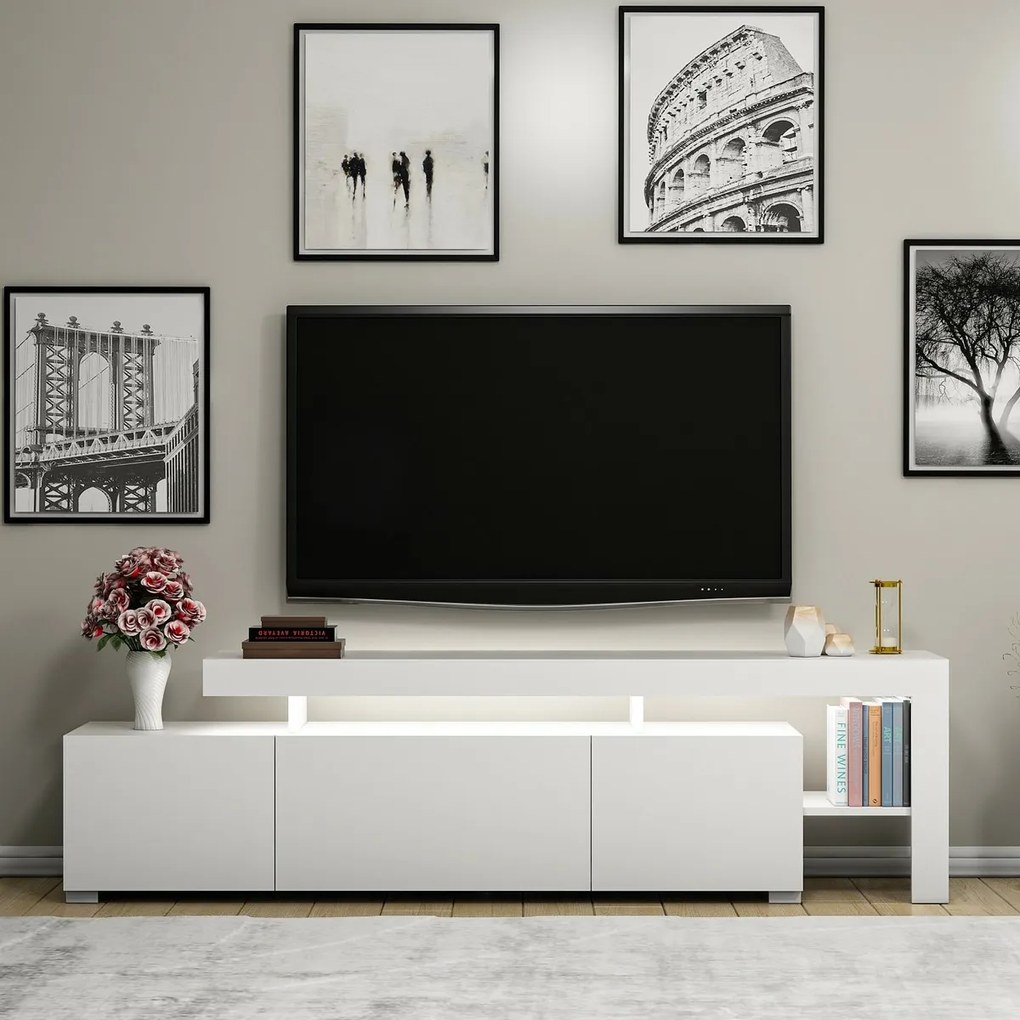 Stolik pod telewizor Beliz White