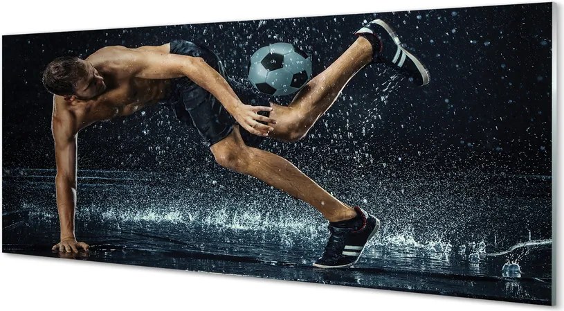 Szklany Panel Pasja Gry w Deszczu