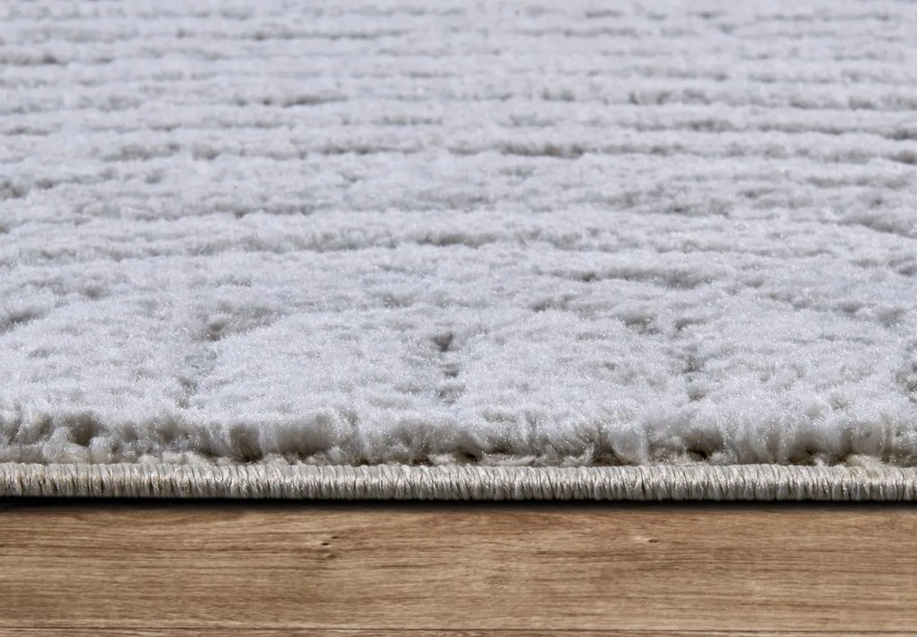 Dywan nowoczesny New York 3D jasny szary 160 cm x 235 cm