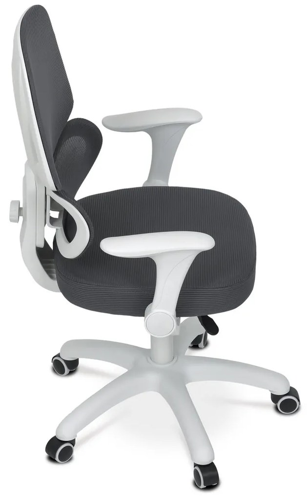 Autronic KA-K1063 GREY Krzesło biurowe, szare