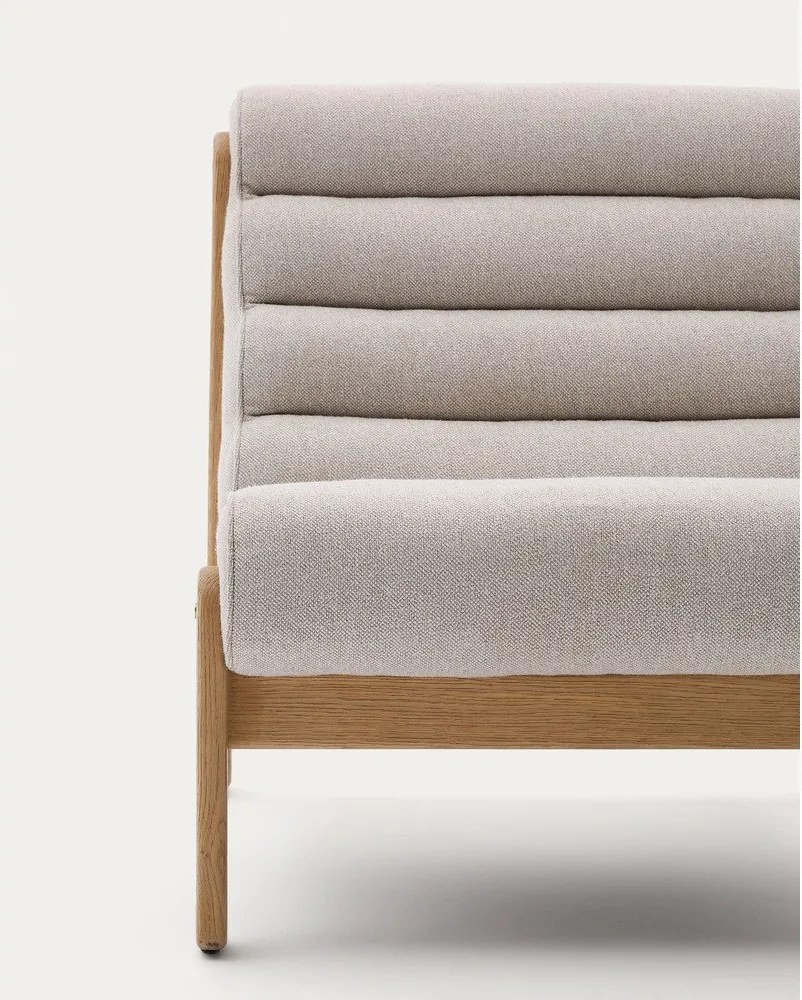 Beżowy fotel Magira – Kave Home