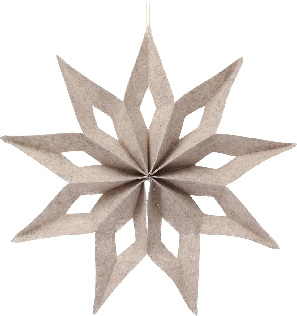 Ozdoba świąteczna Nivalis I beige 50 cm