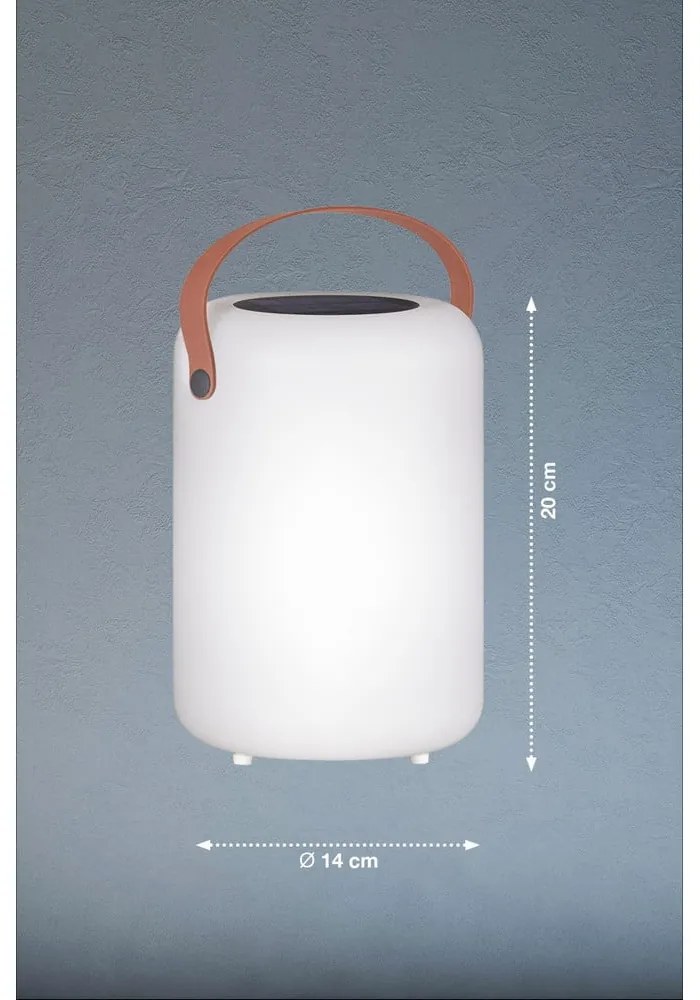 Lampa zewnętrzna LED ze zdalnym sterowaniem na USB ø 14 cm Orno – Fischer & Honsel