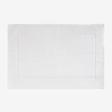 Dywanik Łazienkowy 50x80 Cm Z Bawełny Selyra Biała - Sklum