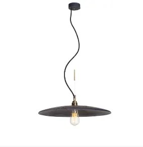 LOTNA betonowa lampa sufitowa , średnica 48cm