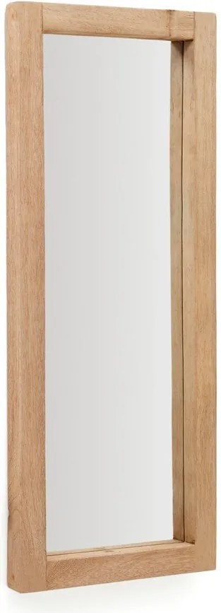 Lustro z drewnianą ramą ścienne 50x120 cm Maden – Kave Home