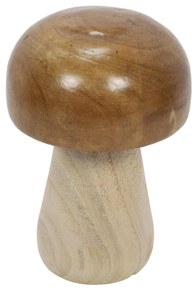 Drewniana figurka grzybek, 20 cm