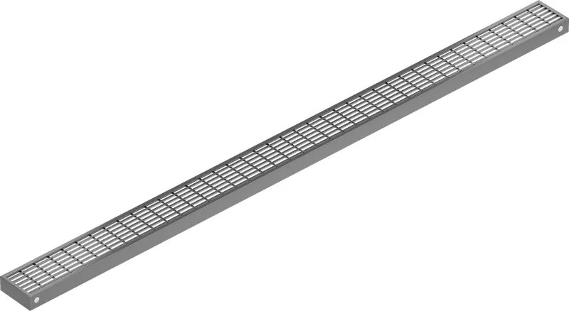 Mexen Flat M33 maskownica do odpływu liniowego 100 cm, gun gray szczotkowany - 1E33100