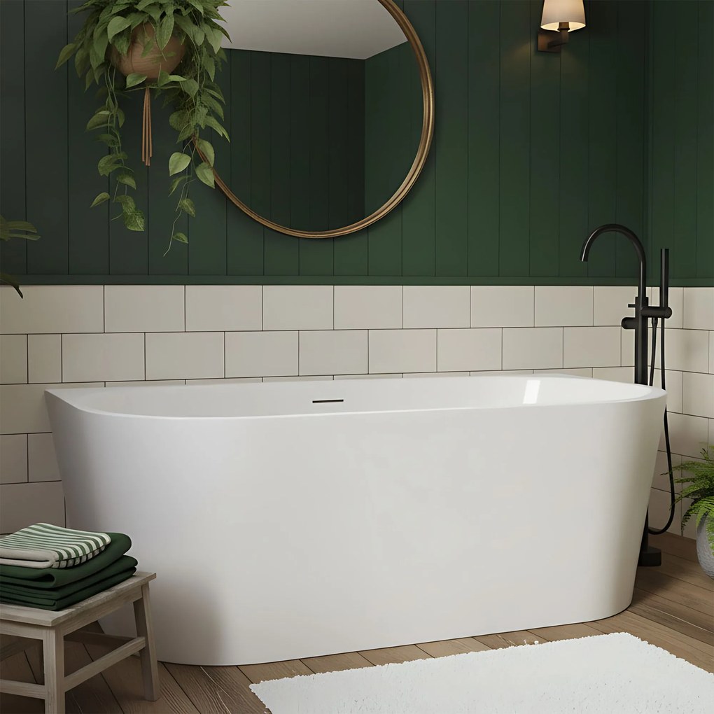 Wanna Akrylowa Przyścienna OLIMPIA 170cm