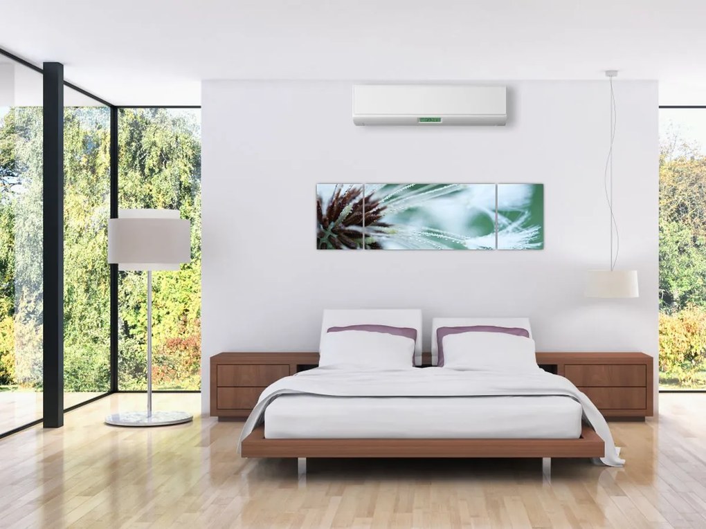 Obraz - Detal kwiatu (170x50 cm)