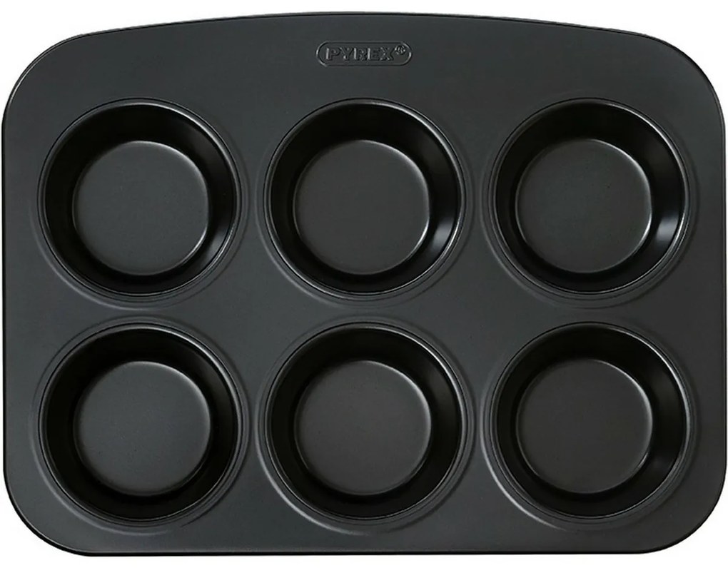 Forma do 6 muffinek Pyrex Glide 27 x 20 cm, S