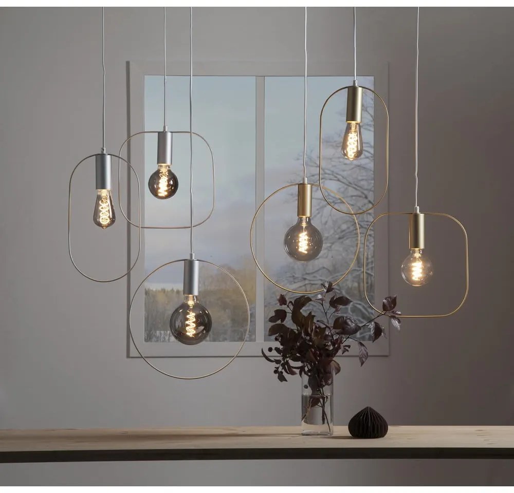 Lampa wisząca w kolorze złota Shape – Star Trading