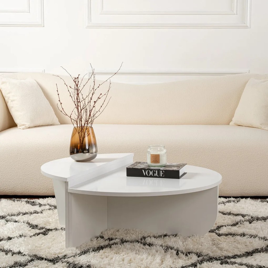 Stolik konferencyjny Orion White