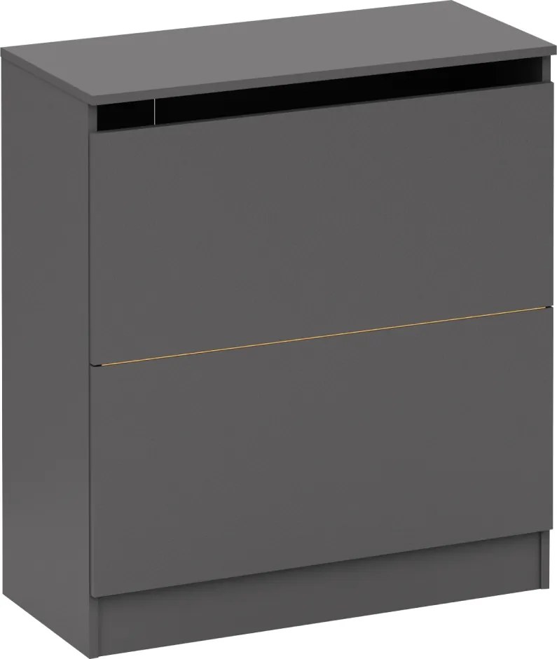 Pierzak BETTY 2, grafitowy