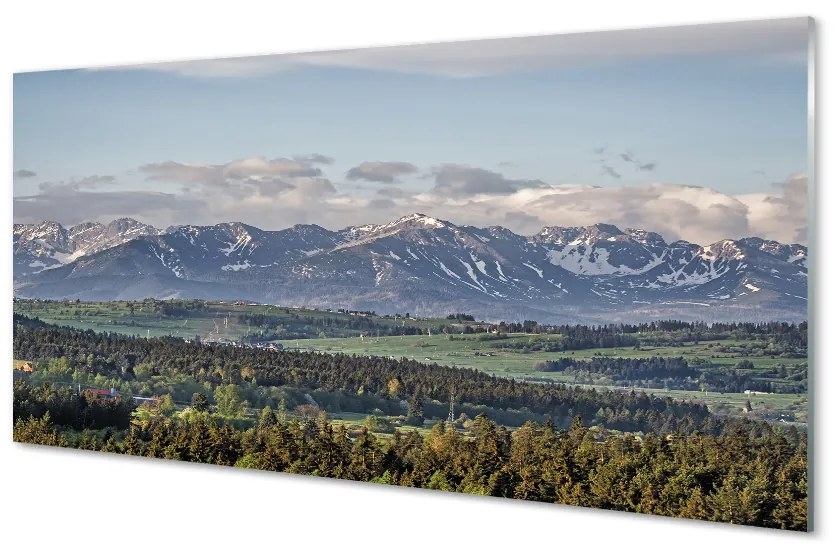 Szklany Panel Góry