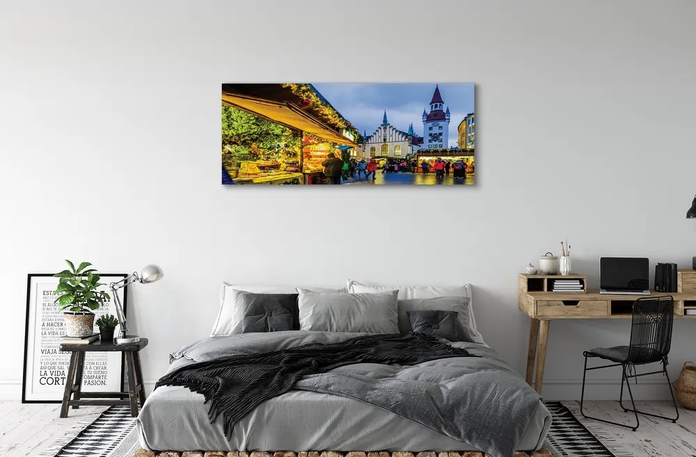 Zdjęcie na płótnie Świąteczny Rynek w Niemczech