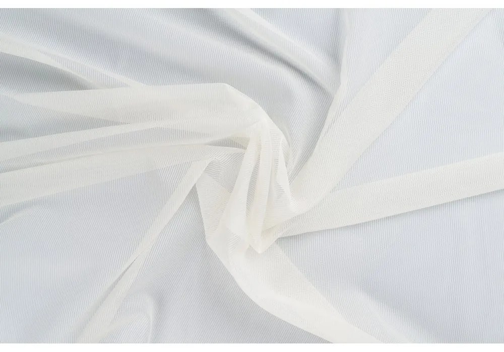 Kremowa firanka z woalu 140x245 cm Barbara – Mendola Fabrics