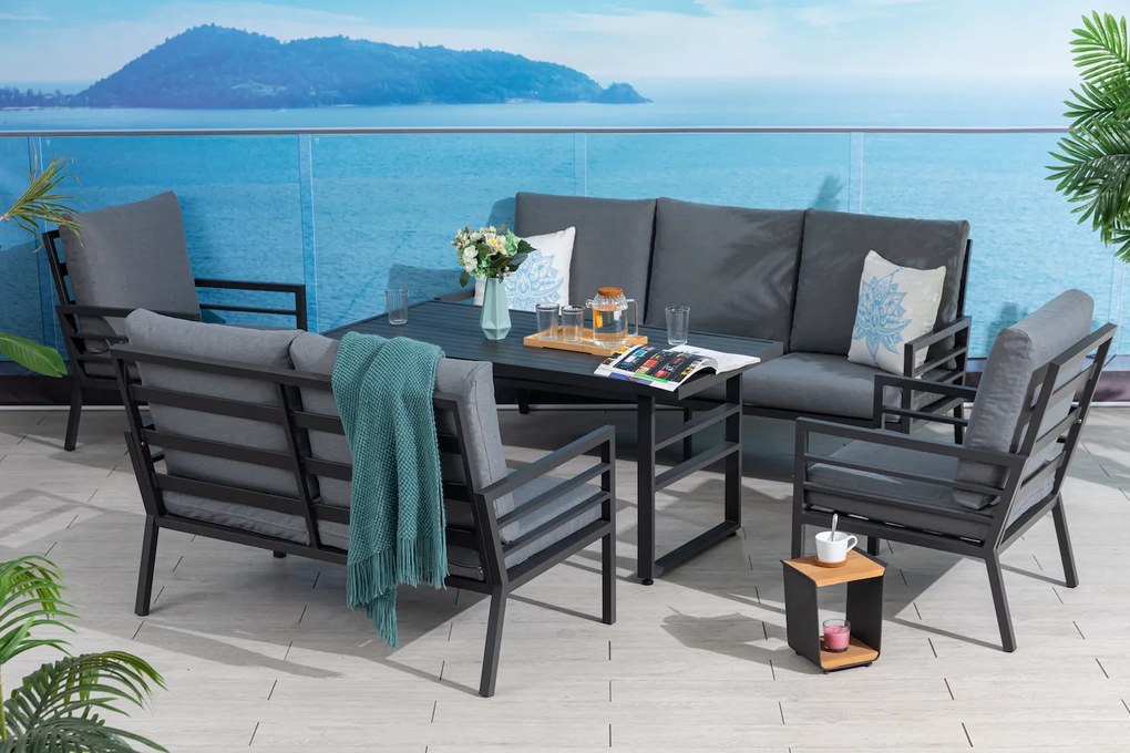 Doppler MANHATTAN, +1+1 ogrodowy zestaw wypoczynkowy 2+1