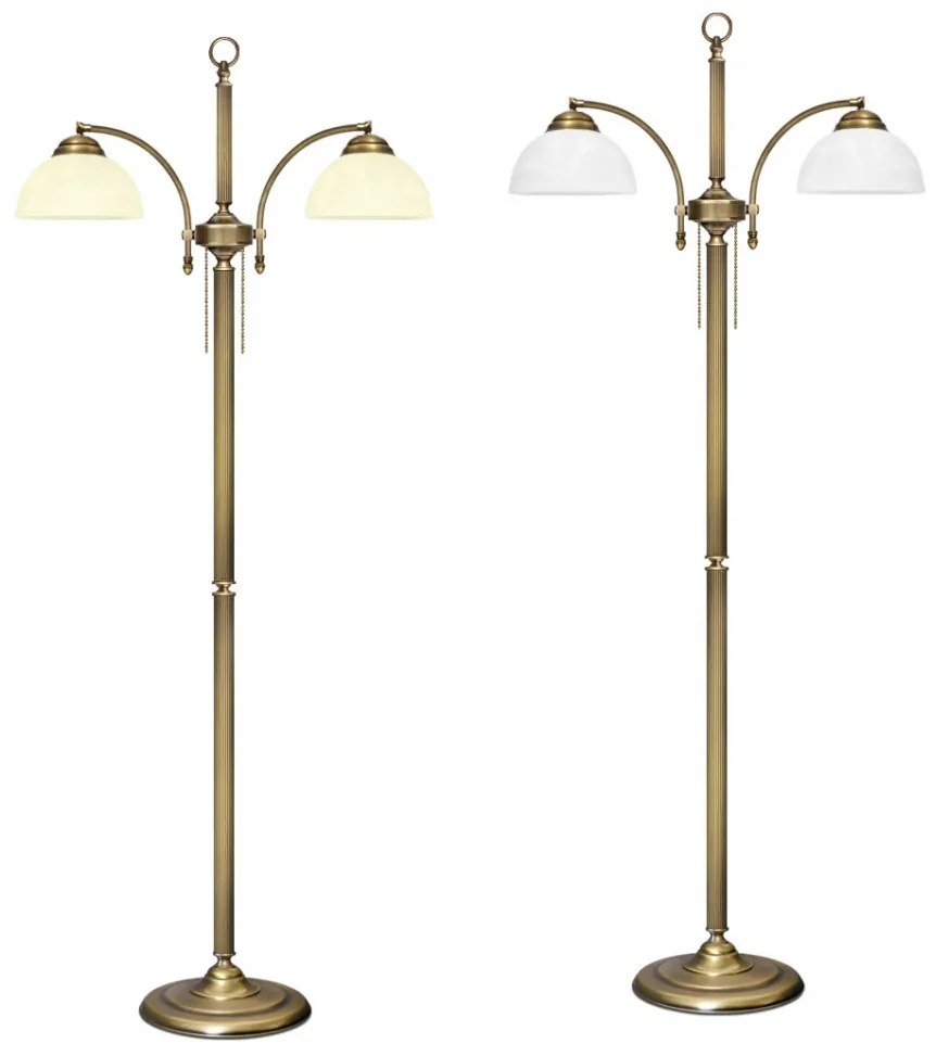 Lampa podłogowa mosiężna B-P2N