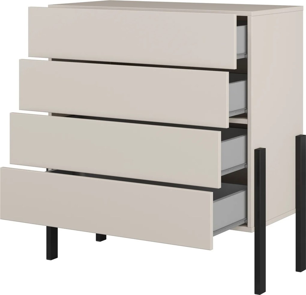 Komoda JUKARIS 84 cm do Salonu Sypialni Kaszmir